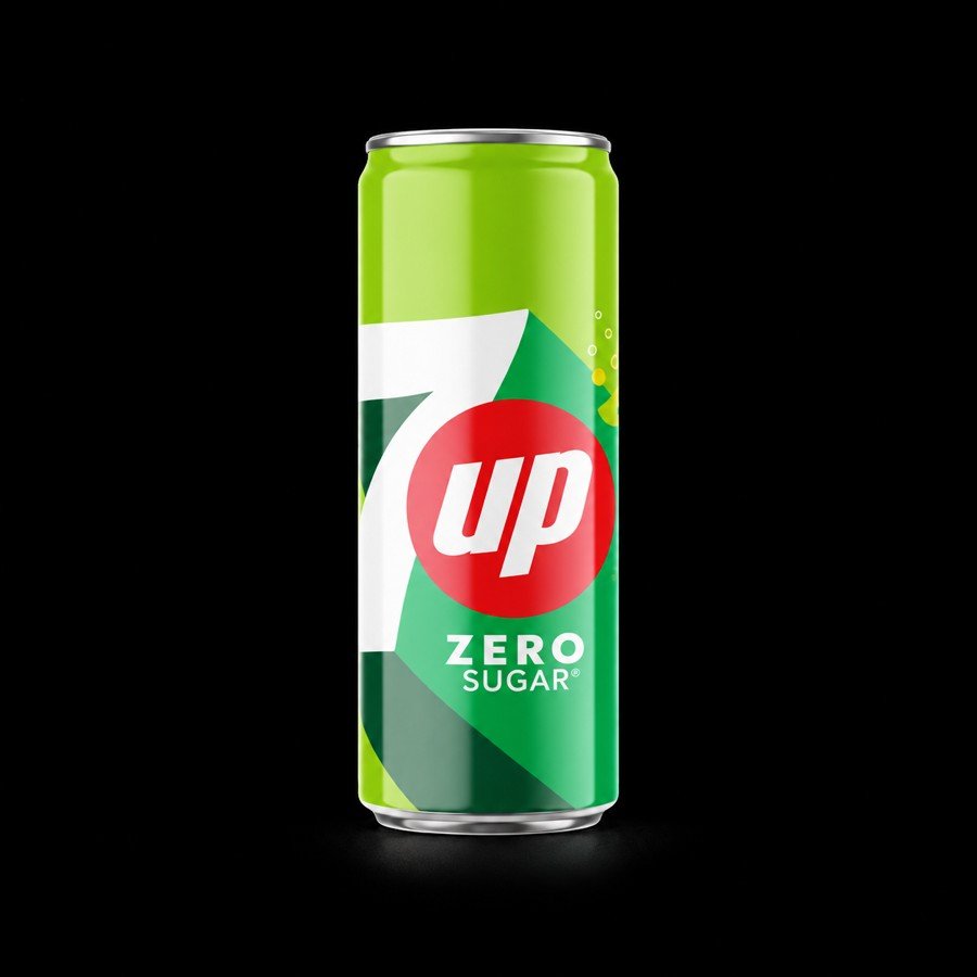 7UP Zero Sugar, doză de 330 ml