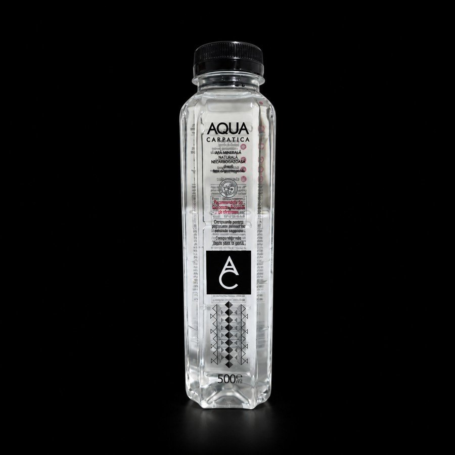 Aqua Carpatica, apă plată la 500 ml