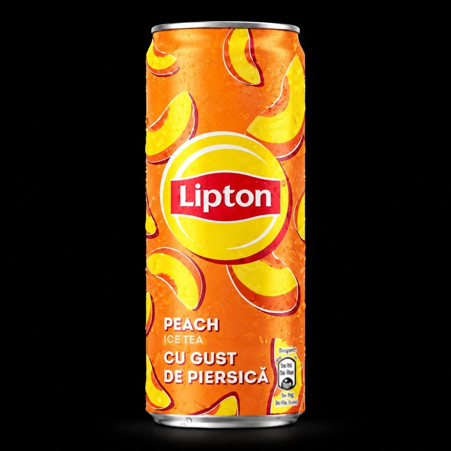 Lipton Ice Tea piersici, doză de 330 ml